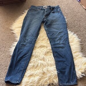 Loft curvy skinny jeans